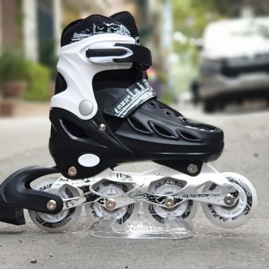 Hình ảnh giày trượt patin Papaison màu đen