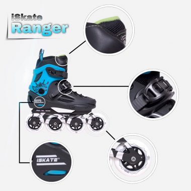 Chi tiết cấu tạo giày patin iSkate Ranger